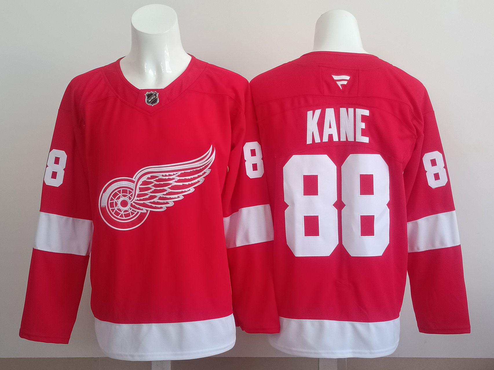 Men 2025 Detroit Red Wings #88 Kane Red NHL Jersey style 01->detroit red wings->NHL Jersey